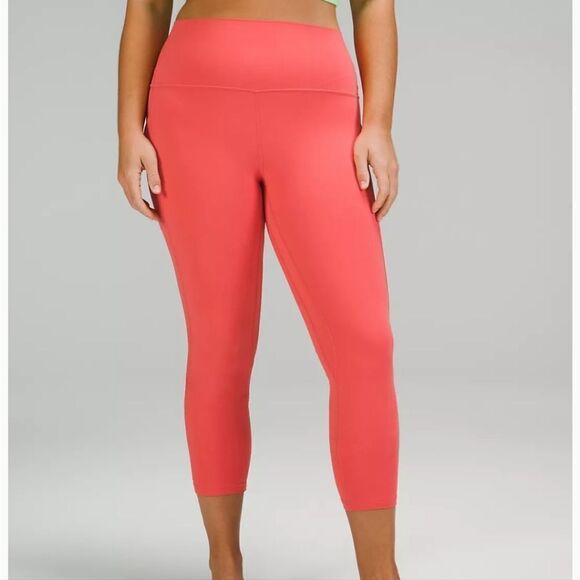 NWT Lululemon Align HR Pant 25" with Pockets in Pale Raspberry - Picture 1 of 6